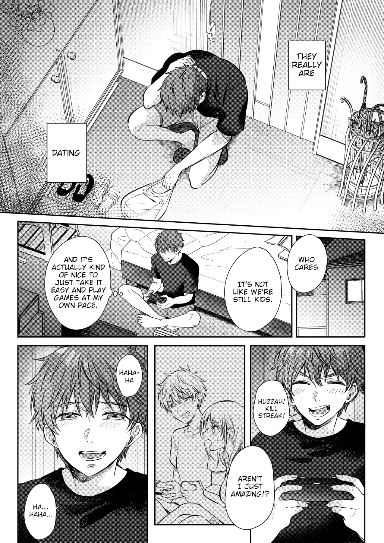 Hentai Manga Comic-I Tried Getting Laid With My Oblivious Childhood Friend Just Out of Curiosity 3-Read-7